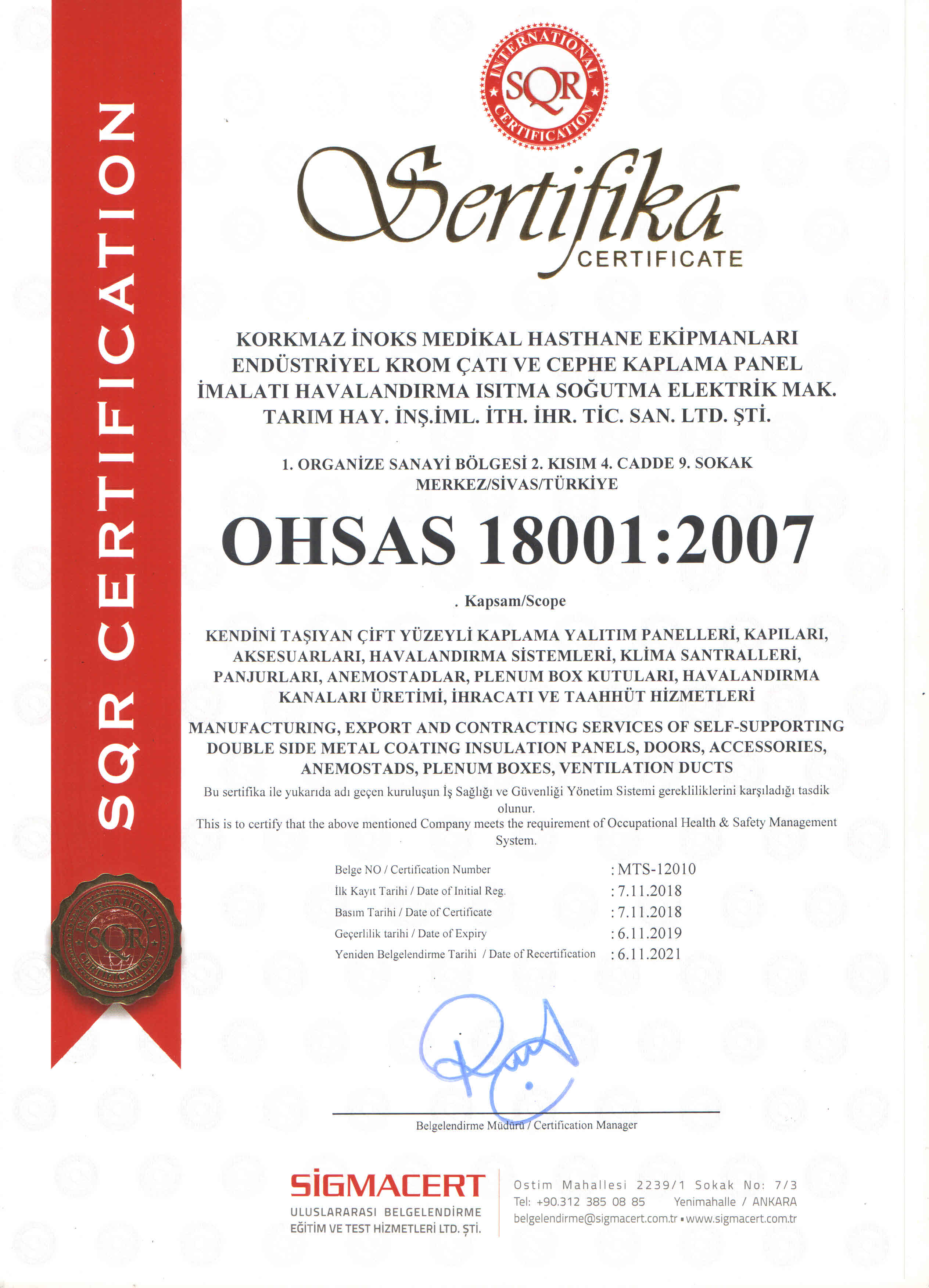 Soğuk Oda panelleri